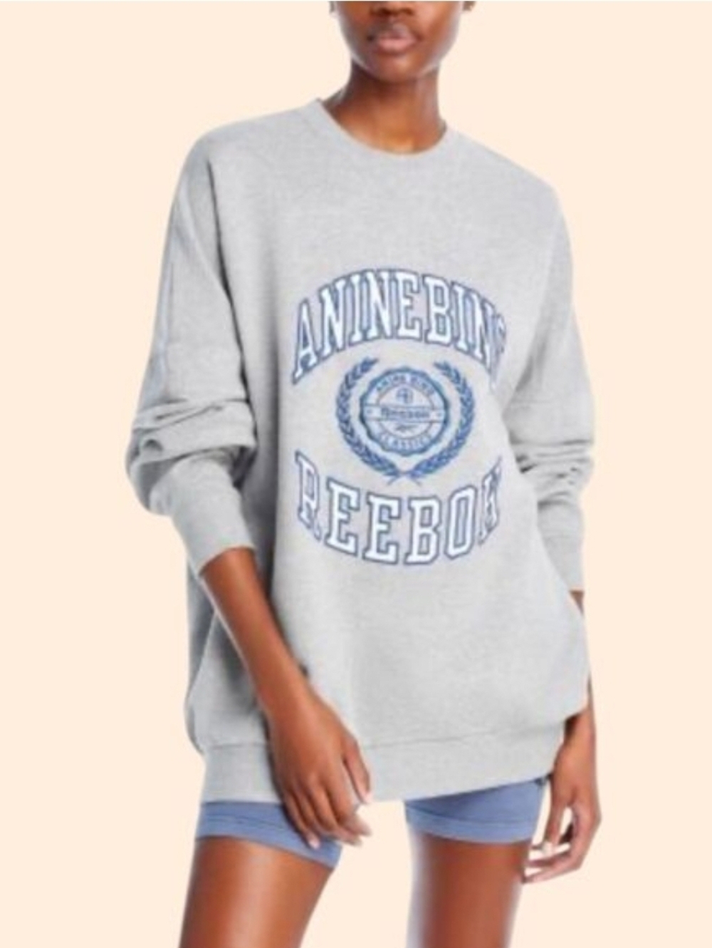 ANINE BING × REEBOK SWEATSHIRT XL